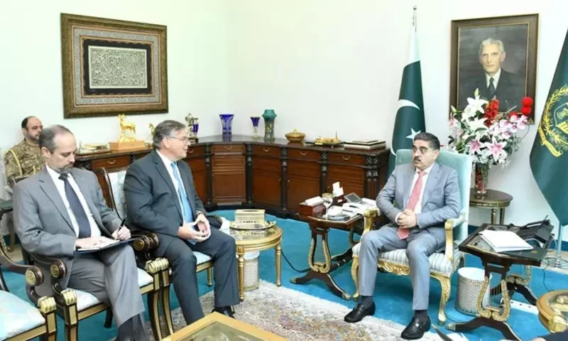PM Kakar, US envoy Blome discuss elections, Afghan refugees