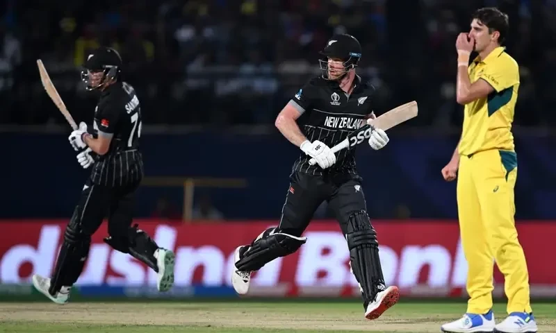 Neesham&rsquo;s heroic fail to inspire New Zealand beat Australia in World Cup