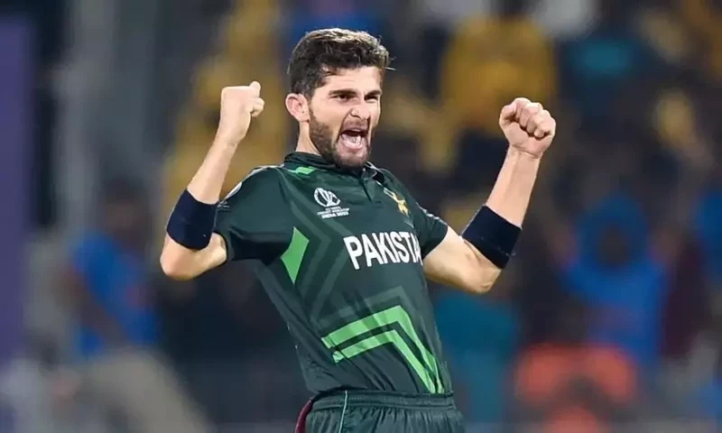 Shaheen Afridi fastest Pakistani bowler to reach 100 ODI wickets