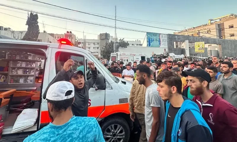 Israel military confirms strike on Gaza ambulance, claims used by Hamas