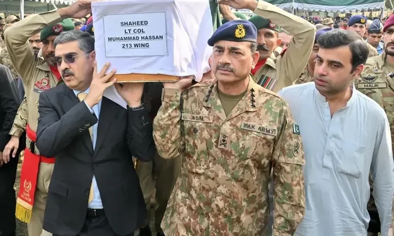Tirah operation martyrs laid to rest with full military honours