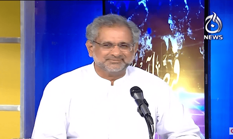 Not in favour of contesting elections in current political environment: ex-PM Abbasi