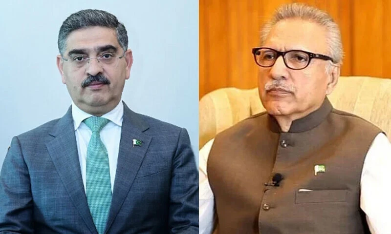 President Alvi forwards PTI&rsquo;s concerns of political victimisation to PM Kakar