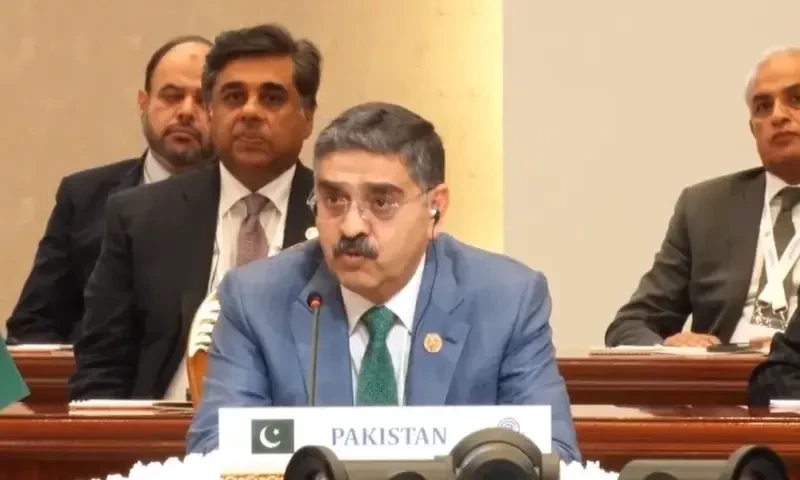 Interim PM Kakar wants ECO to hold Israel accountable for bombing in Gaza