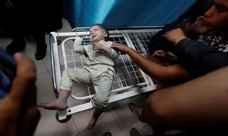 Israel offers Gaza hospital evacuation for babies, fighting rages on