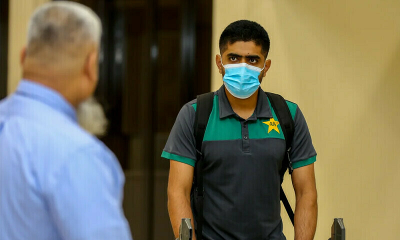 Captain Babar Azam returns home