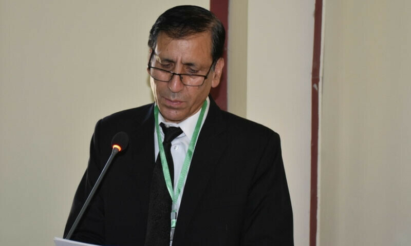 Caretaker CM KP Arshad Hussain Shah takes charge of office