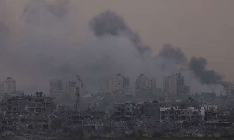 Reports of ceasefire discussions emerge as Israeli siege of Gaza continues