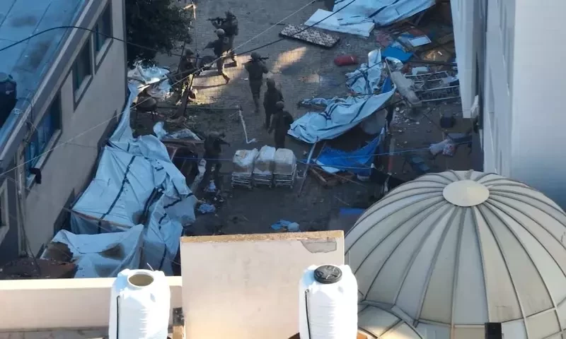 Israeli troops enter Gaza&rsquo;s Al Shifa hospital in culmination of siege