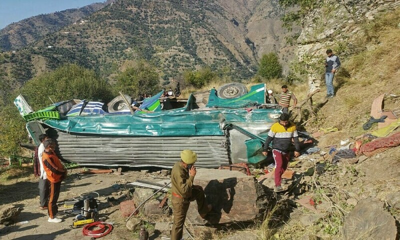 At least 37 people killed in IIOJK bus crash