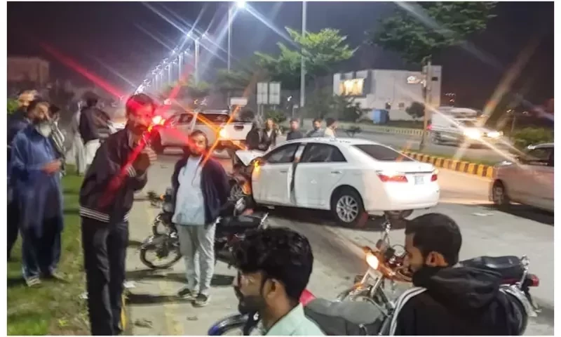 Lahore young driver accident investigation points to intentional collision