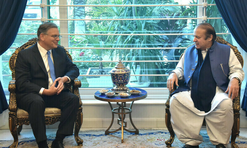 US Ambassador Donald Blome meets Pakistani political leaders