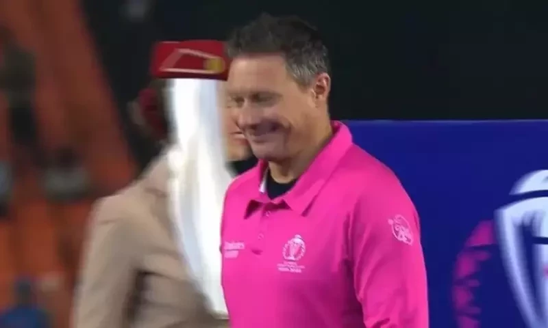 &lsquo;Bad omen&rsquo; Richard Kettleborough booed by Indian crowd at World Cup final ceremony