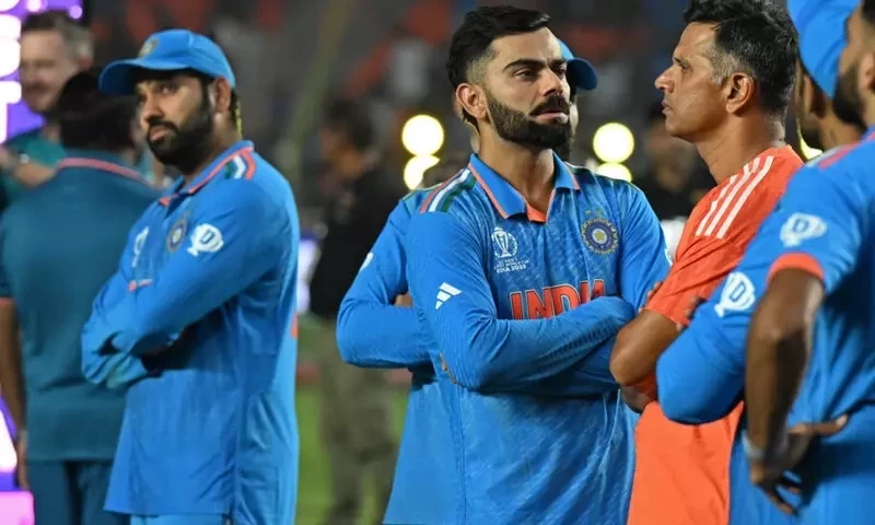 Dravid lauds &lsquo;exceptional leader&rsquo; Rohit despite World Cup heartbreak