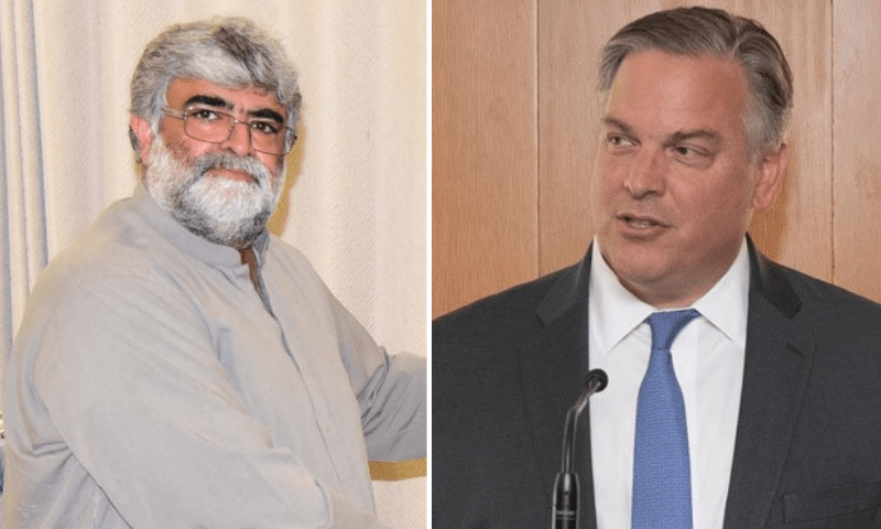 US Ambassador Donald Blome meets CM Balochistan