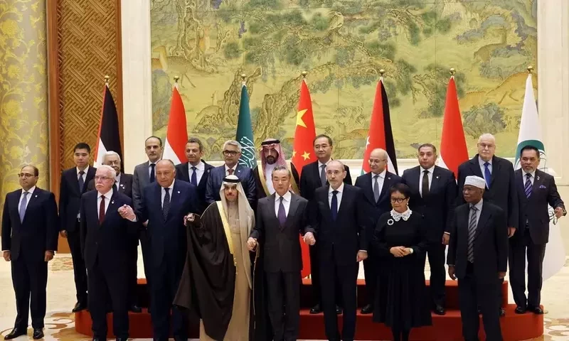 In Beijing, Arab and Muslim ministers urge end to Gaza war