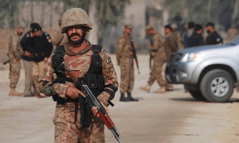Three terrorists killed in DI Khan, Waziristan operations