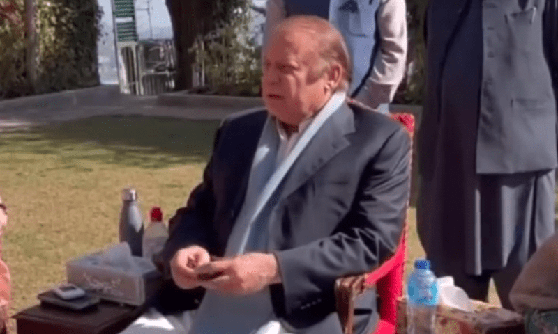 Nawaz says he has &lsquo;no greed for power&rsquo;