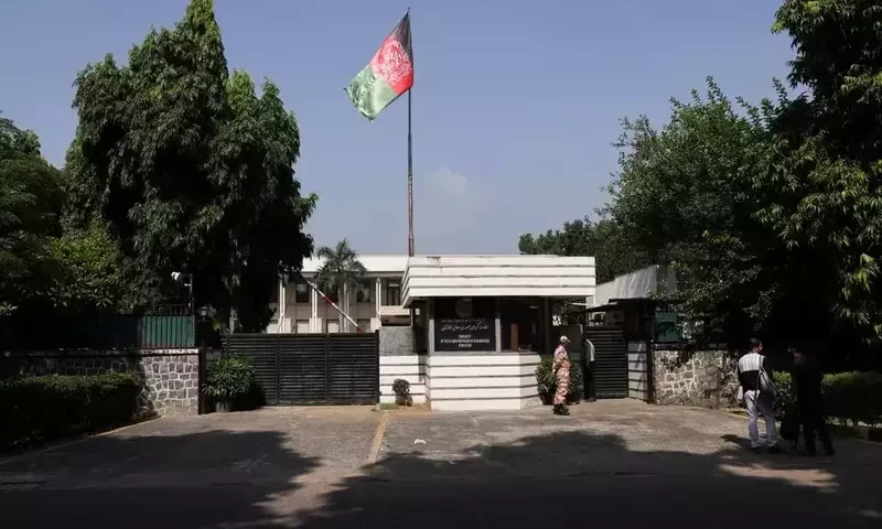 Afghan embassy in India shuts down citing lack of support, Taliban pressure