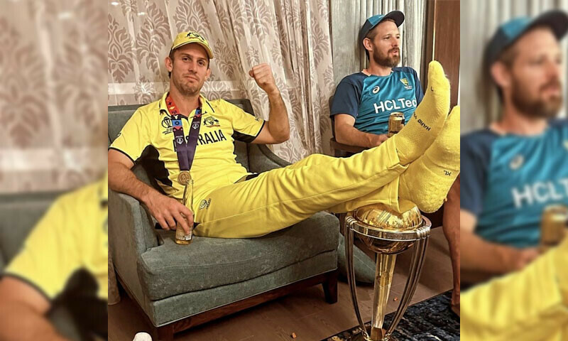 Australian cricketer Mitchell Marsh booked in India