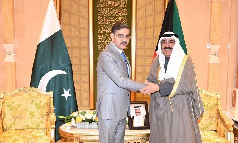 PM Kakar, Kuwait&rsquo;s crown prince agree to deepen bilateral ties