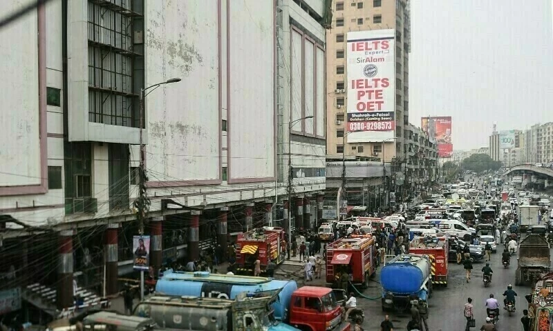 Karachi police detain five in RJ Mall inferno investigation
