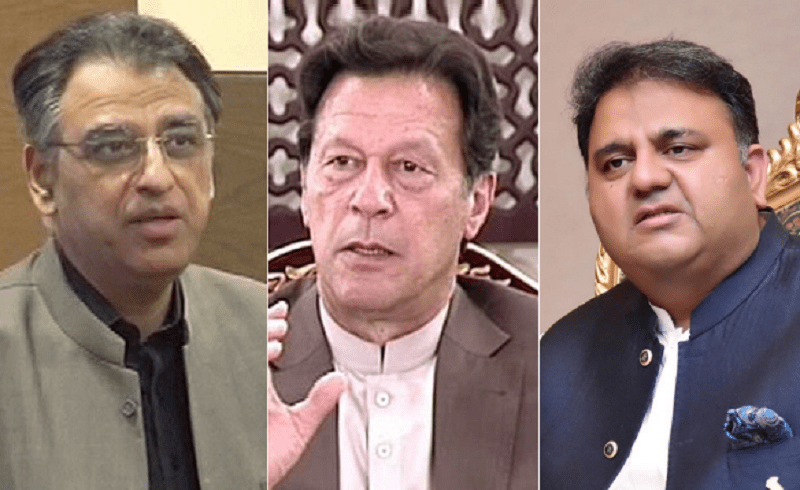 ECP adjourns contempt proceedings against Imran, Asad and Fawad again