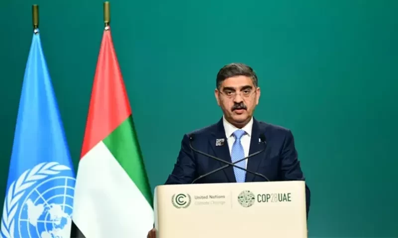 COP28: PM Kakar for executing $100bn commitments for climate change finance