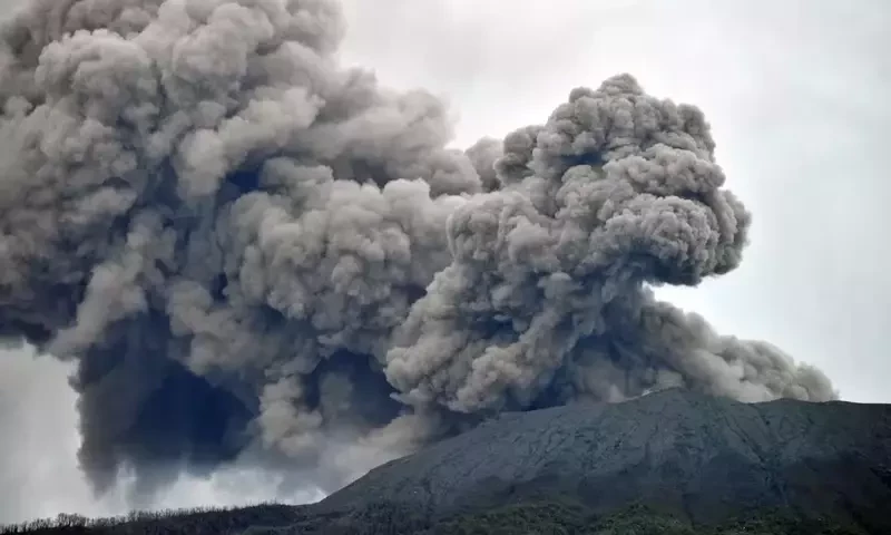 Eleven climbers killed as Indonesia volcano erupts, search on hold