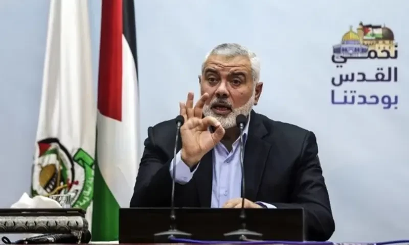 Hamas&rsquo;s Ismail Haniyeh seeks Pakistan&rsquo;s support in Gaza war