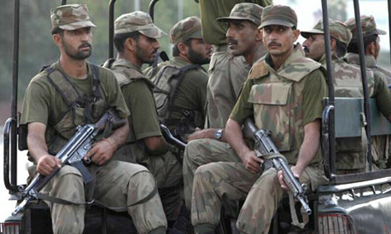 Army kills five terrorists in Tank
