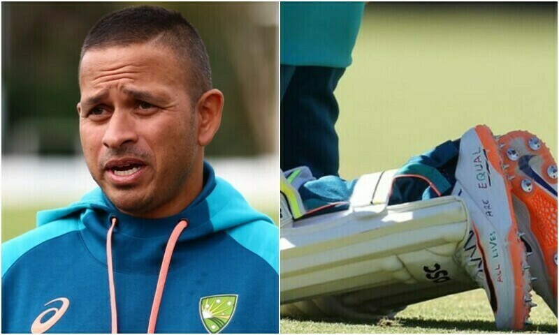 Australia&rsquo;s Khawaja won&rsquo;t wear shoes with Gaza messages: Cummins