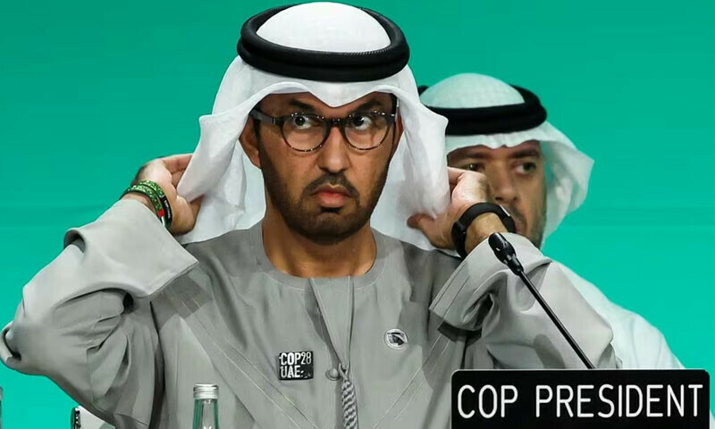COP28 president hails climate deal as &lsquo;historic&rsquo;