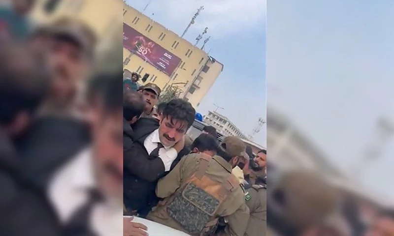 PTI leader Sher Afzal Marwat taken into custody in Lahore