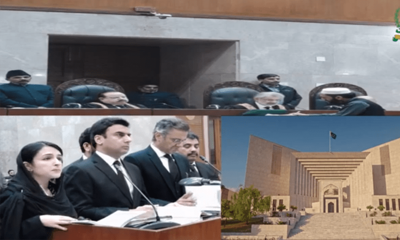 Young lawyer, scolded by Justice Isa for interrupting court, claims to be PTI worker