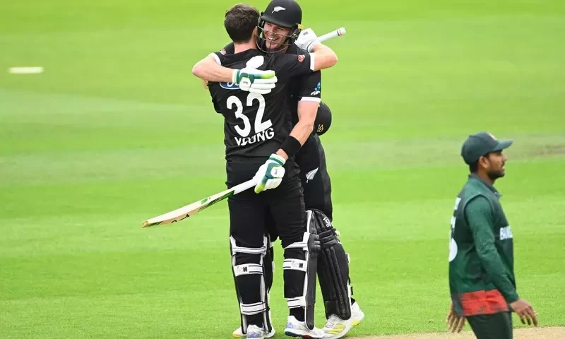 New Zealand&rsquo;s Young hits ODI century, Bangladesh chase 245 in 30 overs