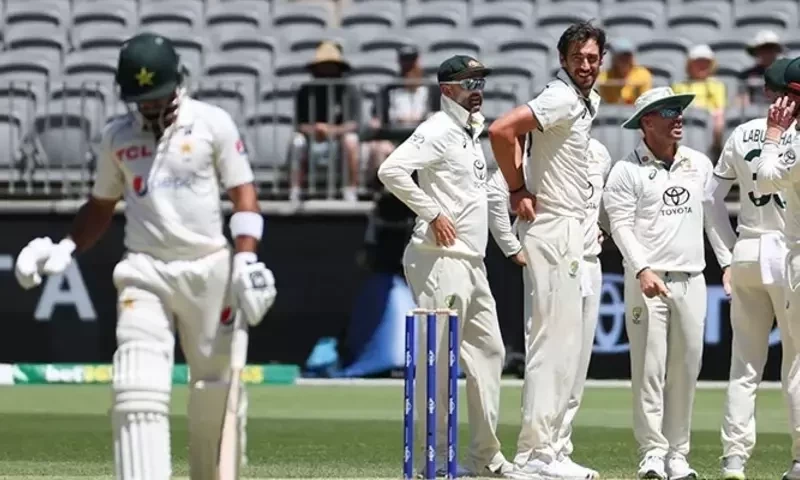Pakistan lose two WTC25 points due to slow-over rate in Perth Test