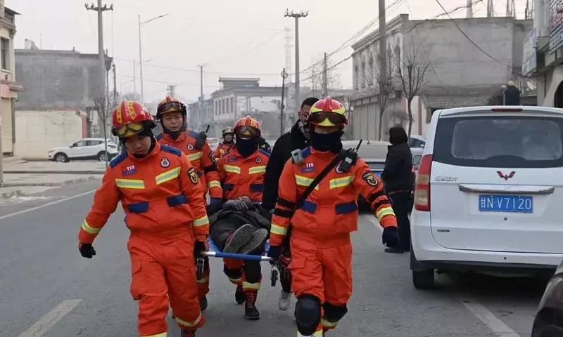Magnitude 6.2 earthquake kills 118 in China&rsquo;s Gansu, Qinghai