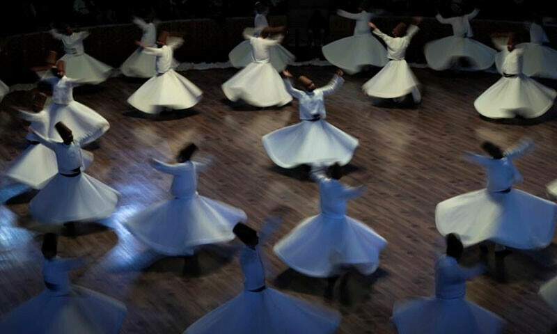 &lsquo;Third way&rsquo;: Turkey&rsquo;s whirling dancers celebrate mystic Rumi&rsquo;s tolerance