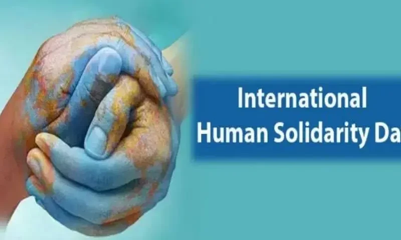 International Human Solidarity Day being observed today