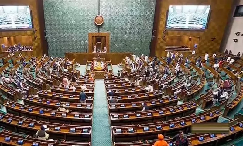 Most Indian opposition MPs barred from parliament