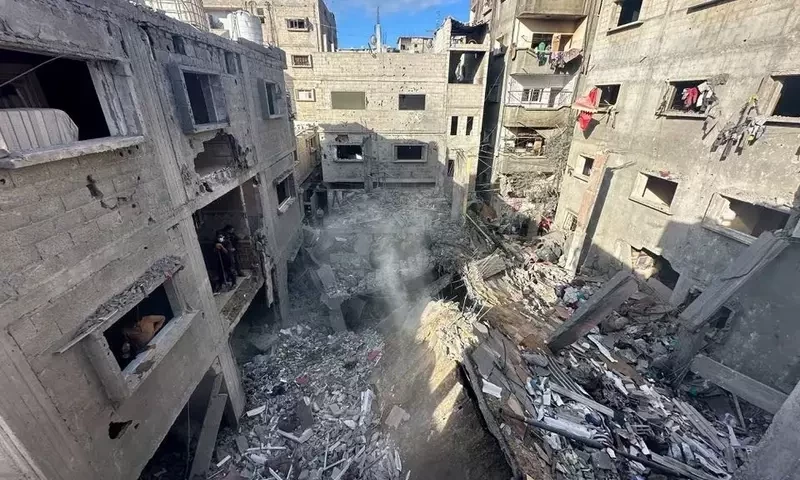 Israeli airstrikes kill dozens in one of war&rsquo;s deadliest nights, say Gaza officials