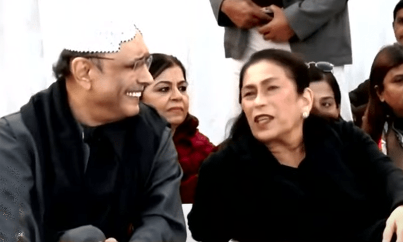 Sanam Bhutto attends Benazir&rsquo;s death anniversary rally