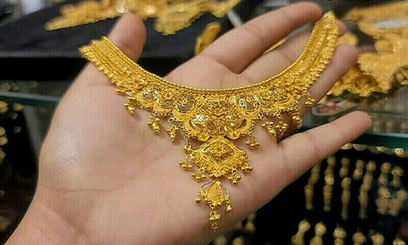 Gold rates fall at the end of 2023