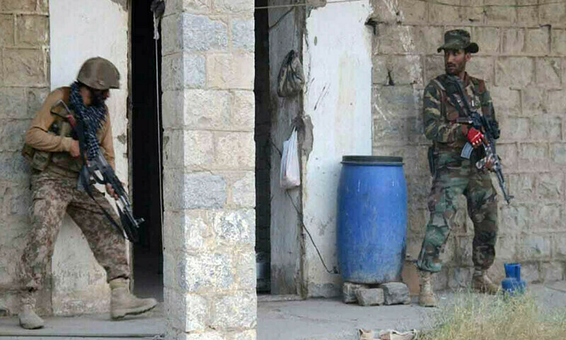 Five terrorists killed in Balochistan&rsquo;s Awaran operation: ISPR