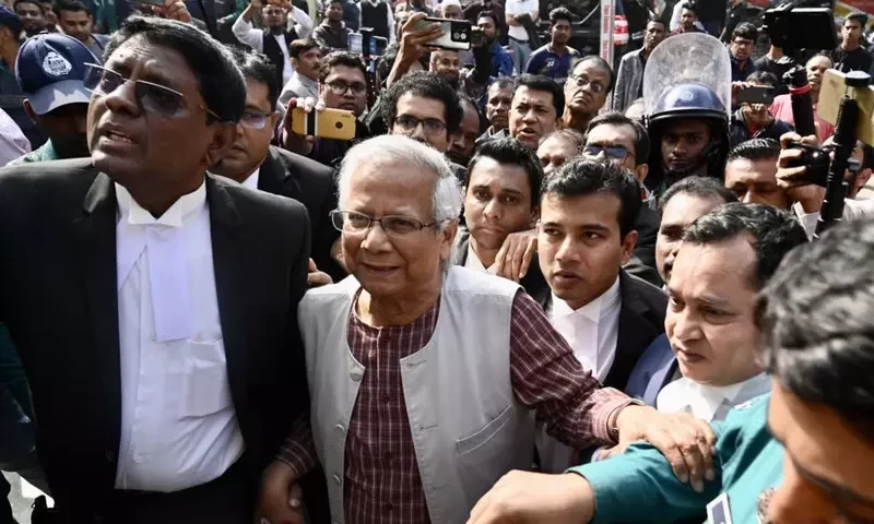 Nobel winner Yunus convicted in Bangladesh labour law case