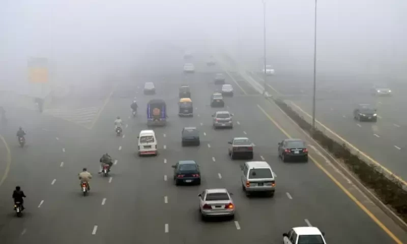 Motorists advised to avoid overspeeding as dense fog covers twin cities