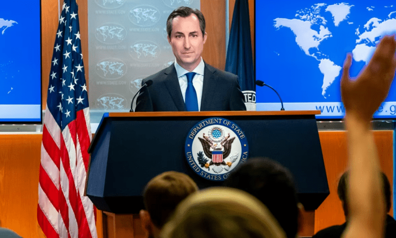 In a Freudian slip, the US vows to support democratic &lsquo;suppression&rsquo; in Pakistan