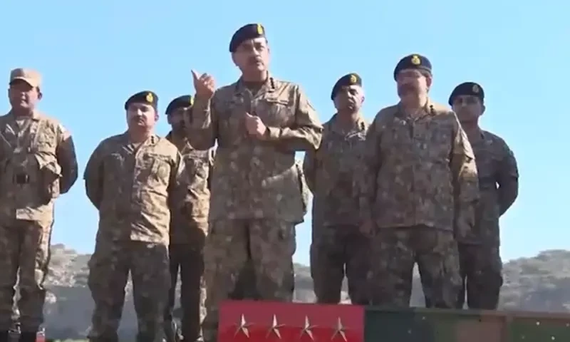 COAS Munir witnesses Al-Bayza-III in Sonmiani