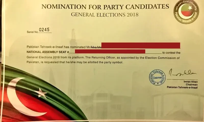 PTI announces award of party tickets, but leaves many seats vacant